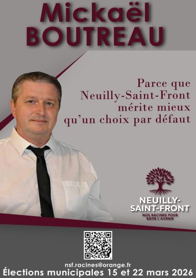 Affiche électorale 2026